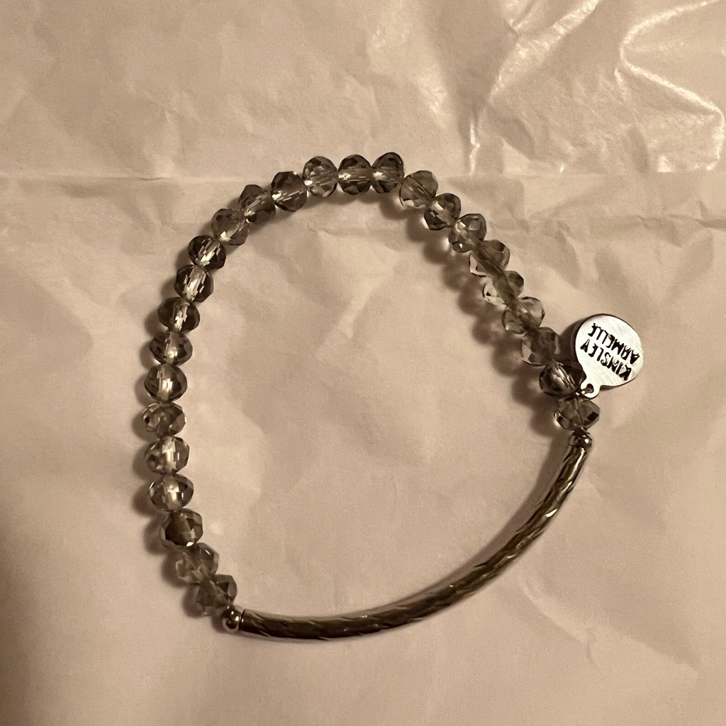 Kinsley Armelle Silver Crystal Bracelet.